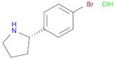 (2S)-2-(4-BROMOPHENYL)PYRROLIDINE HCl