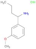 1-(3-methoxyphenyl)butan-1-amine hydrochloride