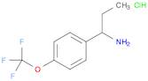 1-[4-(TRIFLUOROMETHOXY)PHENYL]PROPAN-1-AMINE HYDROCHLORIDE