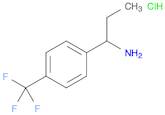 1-(4-(trifluoromethyl)phenyl)propan-1-amine hydrochloride