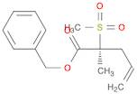 benzyl(S)-2-methyl-2-(methylsulfonyl)pent-4-enoate