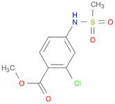 methyl 2-chloro-4-(methylsulfonamido)benzoate