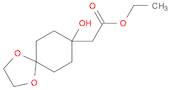 Ethyl 2-(8-hydroxy-1,4-dioxaspiro[4.5]decan-8-yl)acetate