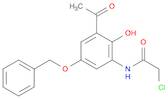 N-(3-Acetyl-5-(benzyloxy)-2-hydroxyphenyl)-2-chloroacetamide