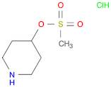 Piperidin-4-yl methanesulfonate hydrochloride