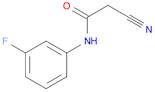 2-cyano-N-(3-fluorophenyl)acetamide