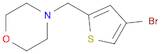 4-[(4-BROMOTHIEN-2-YL)METHYL]MORPHOLINE