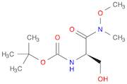 TERT-BUTYL (R)-1-(N-METHOXY-N-METHYLCARBAMOYL)-2-HYDROXYETHYLCARBAMATE