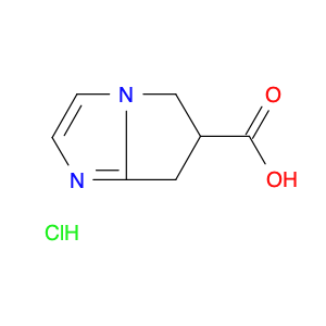 6,7-Dihydro-5H-pyrrolo[1,2-a]imidazole-6-carboxylic acid hydrochloride