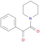 1,2-Ethanedione, 1-phenyl-2-(1-piperidinyl)- Piperidine, 1-(oxophenylacetyl)- (9CI)