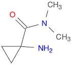 1-amino-N,N-dimethylcyclopropane-1-carboxamide