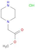 Methyl 2-(piperazin-1-yl)acetate hydrochloride