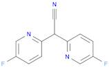 2,2-Bis(5-fluoropyridin-2-yl)acetonitrile