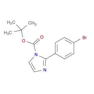 1- dimethylethyl 2-(4-bromophenyl)-lΗ-imidazole-l-carboxylate