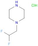 1-(2,2-Difluoro-ethyl)-piperazine hydrochloride