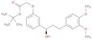 R)-1-(3-(tert-butoxycarbonylmethoxy)phenyl)-3-(3,4-dimethoxyphenyl)-propan-1-ol