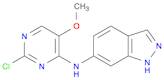 N-(2-Chloro-5-methoxypyrimidin-4-yl)-1H-indazol-6-amine