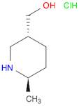 ((3R,6R)-6-Methylpiperidin-3-yl)methanol hydrochloride