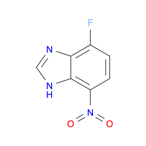 Benzimidazole, 4-fluoro-7-nitro- (8CI)