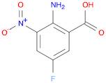 2-Amino-5-fluoro-3-nitrobenzoic acid