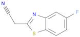 2-(5-Fluorobenzo[d]thiazol-2-yl)acetonitrile