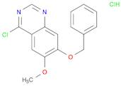 7-BENZYLOXY-4-CHLORO-6-METHOXY-QUINAZOLINE HYDROCHLORIDE