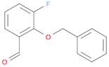 2-BENZYLOXY-3-FLUOROBENZALDEHYDE