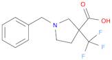 1-Benzyl-3-trifluoromethyl-pyrrolidine-3-carboxylic acid