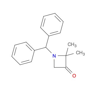 1-(Diphenylmethyl)-2,2-dimethyl-3-azetidinone
