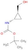 Carbamic acid,[2-(hydroxymethyl)cyclopropyl]-, 1,1-dimethylethyl ester, (1S-trans)- (9CI)