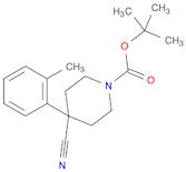 tert-Butyl 4-cyano-4-(o-tolyl)piperidine-1-carboxylate