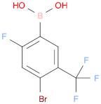 4-Bromo-2-fluoro-5-(trifluoromethyl)phenylboronic acid