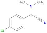 4-Chloro-α-(dimethylamino)benzeneacetonitrile