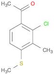 1-(2-CHLORO-3-METHYL-4-METHYLSULFANYL-PHENYL)-ETHANONE