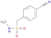 1-(4-CYANOPHENYL)-N-METHYLMETHANESULFONAMIDE