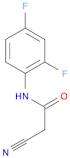 2-CYANO-N-(2,4-DIFLUORO-PHENYL)-ACETAMIDE