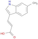 (E)-3-(6-methyl-1H-indol-3-yl)acrylic acid