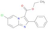 ETHYL 6-CHLORO-2-PHENYLIMIDAZO[1,2-A]PYRIDINE-3-CARBOXYLATE