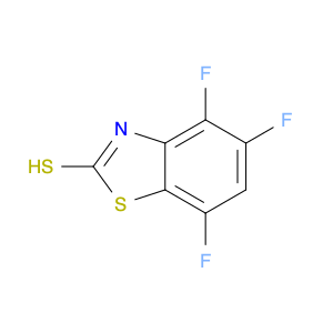 4,5,7-Trifluorobenzo[d]thiazole-2(3H)-thione