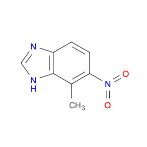 1H-Benzimidazole,4-methyl-5-nitro-(9CI)