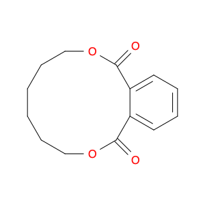 3,4,5,6,7,8-hexahydrobenzo-2,9-dioxacyclododecin-1,10-dione