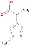 2-Amino-2-(1-methyl-1H-pyrazol-4-yl)acetic acid