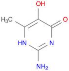 4(1H)-Pyrimidinone, 2-amino-5-hydroxy-6-methyl- (9CI)