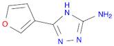 5-(furan-3-yl)-4H-1,2,4-triazol-3-amine