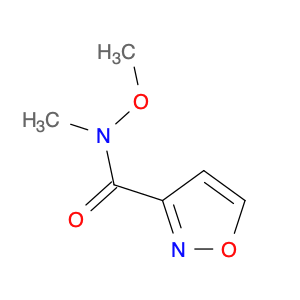 3-Isoxazolecarboxamide,N-methoxy-N-methyl-(9CI)