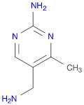 Pyrimidine, 2-amino-5-(aminomethyl)-4-methyl- (8CI)