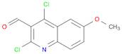 2,4-Dichloro-6-methoxy-3-quinolinecarboxaldehyde