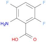 Benzoic acid, 2-amino-3,5,6-trifluoro- (9CI)