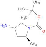 1-Pyrrolidinecarboxylicacid,4-amino-2-methyl-,1,1-dimethylethylester,(2S-trans)-(9CI)