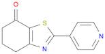 7(4H)-Benzothiazolone, 5,6-dihydro-2-(4-pyridinyl)-